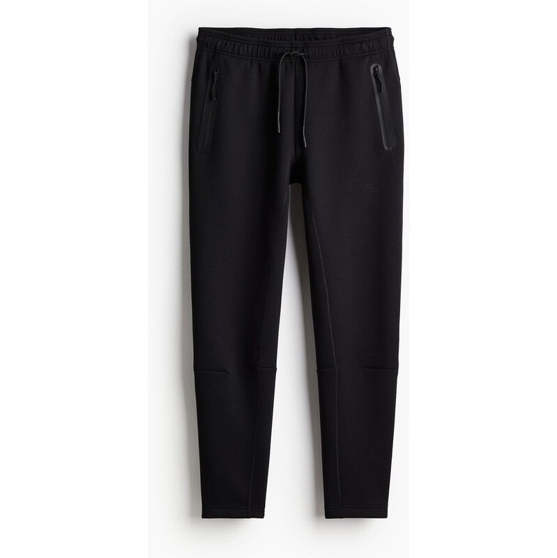 H&M - Sportovní kalhoty jogger Slim Fit DryMove - Černá