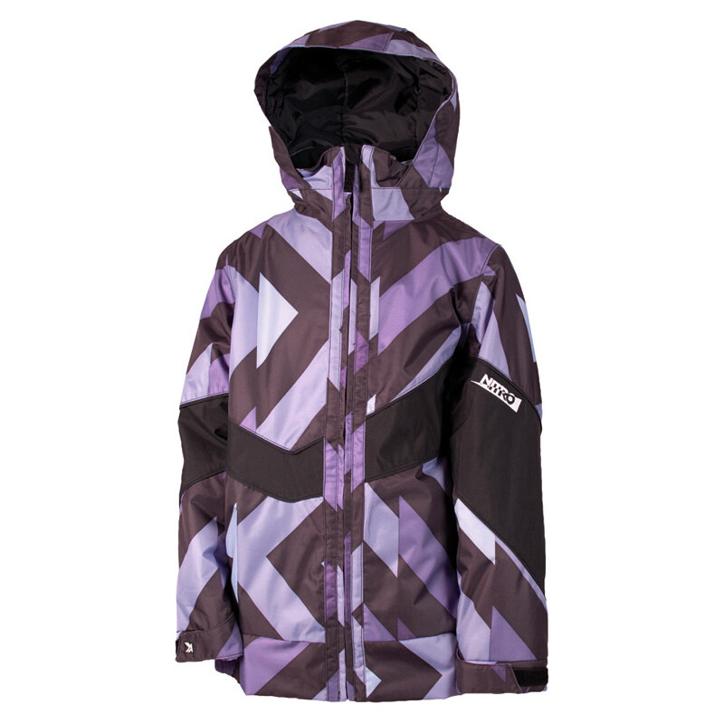 Nitro Diamond Jacket Purple Striker/Black