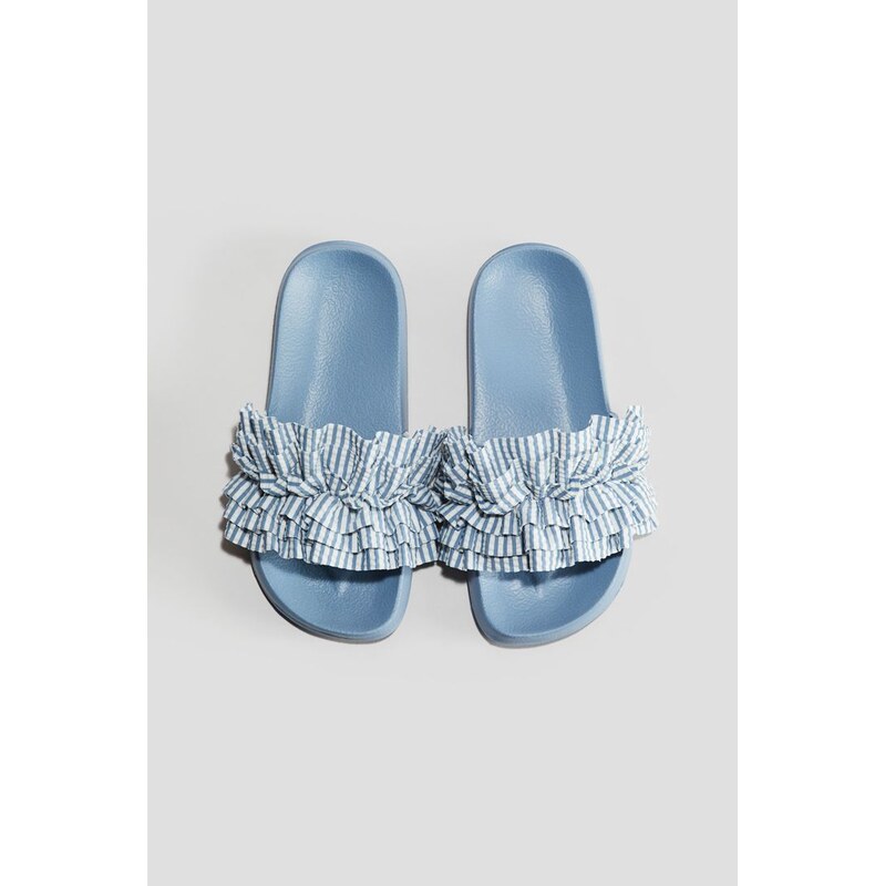 H&M - Koupací pantofle - modrá 108158690