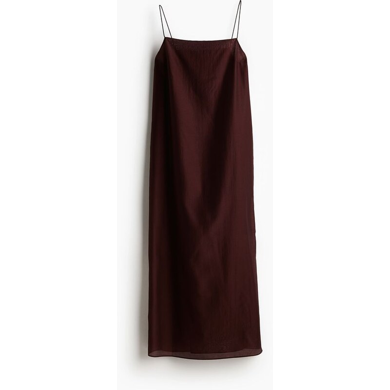 H&M - Šaty na ramínka - Vínová