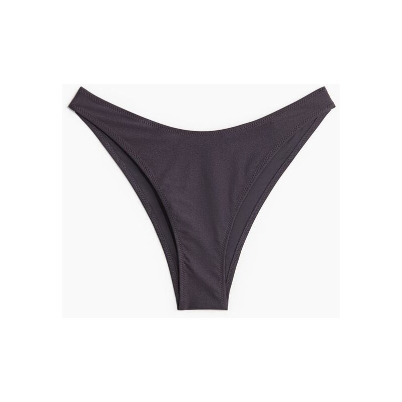 H&M - Bikinové kalhotky Cheeky - Dark Grey