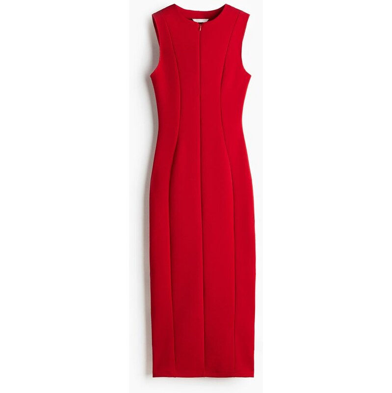 H&M - Šaty bodycons interlockem - Červená
