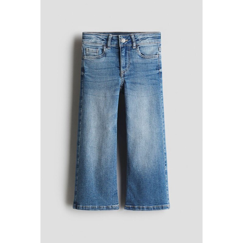 H&M - Superstretch Flared Leg Jeans - Denim Blue