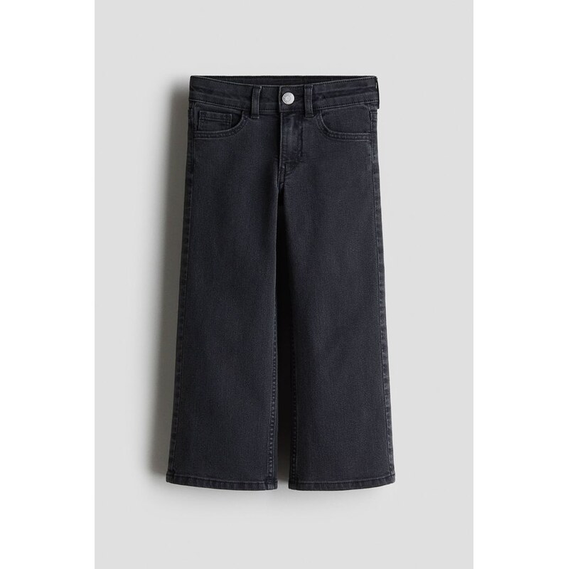H&M - Superstretch Flared Leg Jeans - Černý Denim