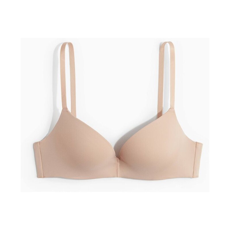 H&M - Super push-upka z mikrovlákna - béžová 108159700