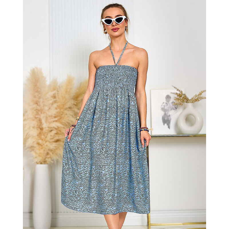 Resti Womens midi dress with print