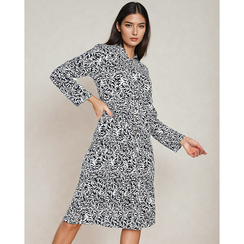 Resti Womens midi dress with print