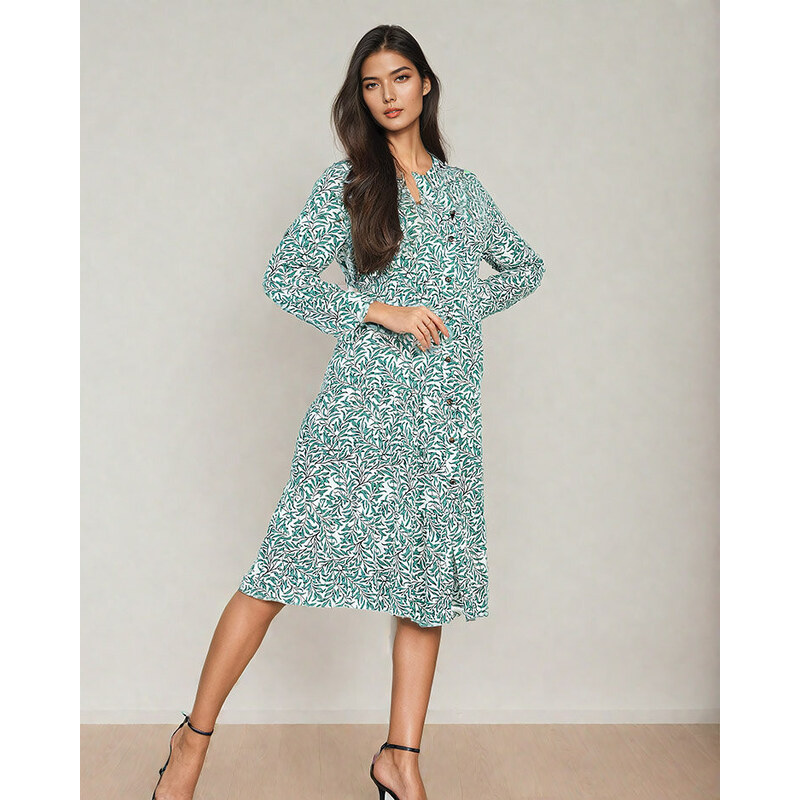 Resti Womens midi dress with print