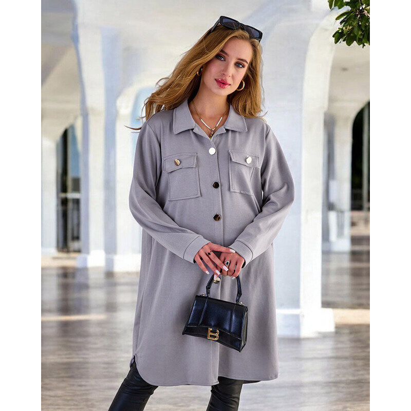 Resti Womens Shirt Type Coat 108165279