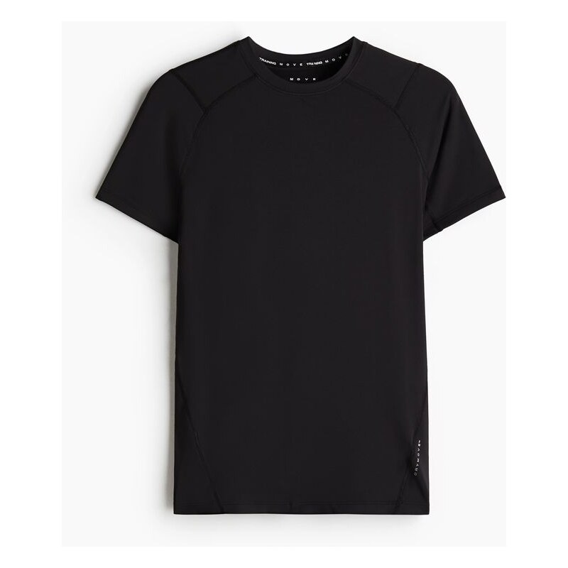 H&M - Sportovní top Compression Fit DryMove - Černá
