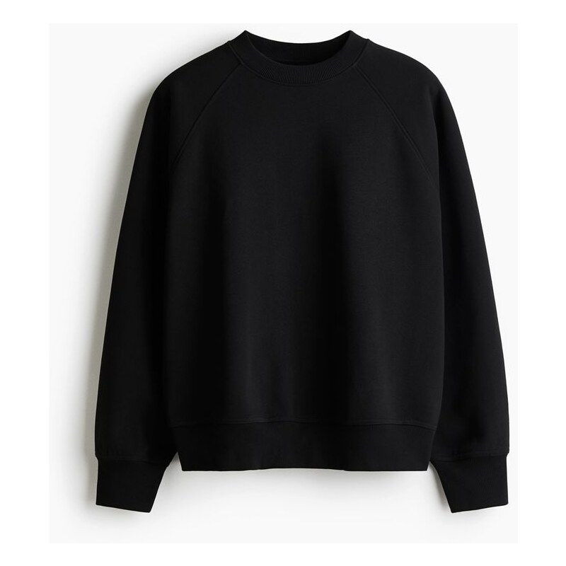 H&M - Mikina Oversized Fit - Černá