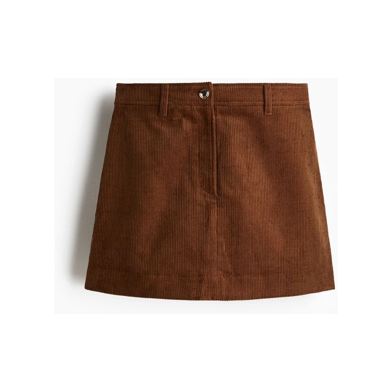 H&M - Minisukně - Hnědá