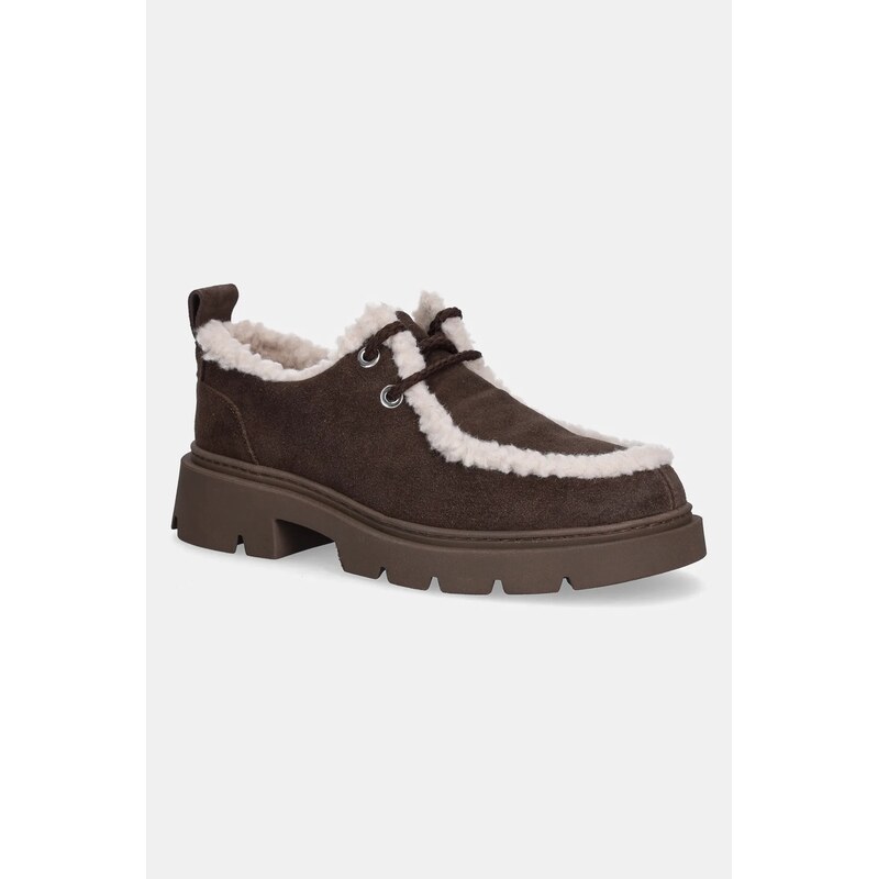 Inuikii Semišové polobotky Inuikii Wallabee Curly