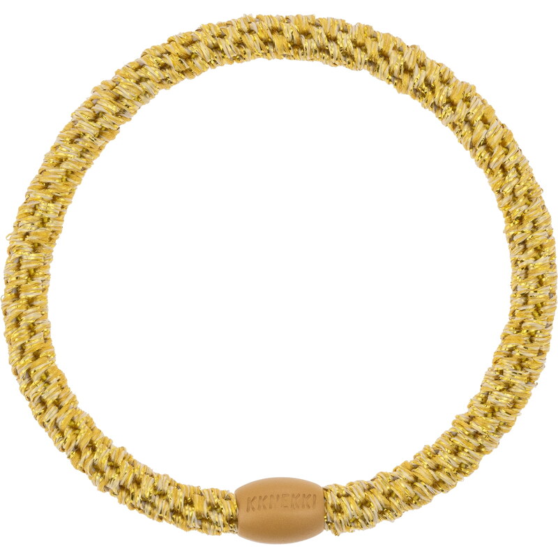 Gumička do vlasů Kknekki Slim Gold
