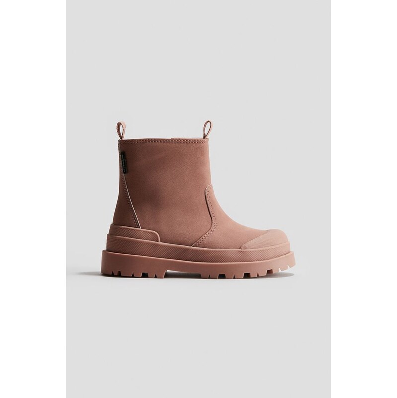 H&M - Nepromokavé boty chelsea - růžová 108167480