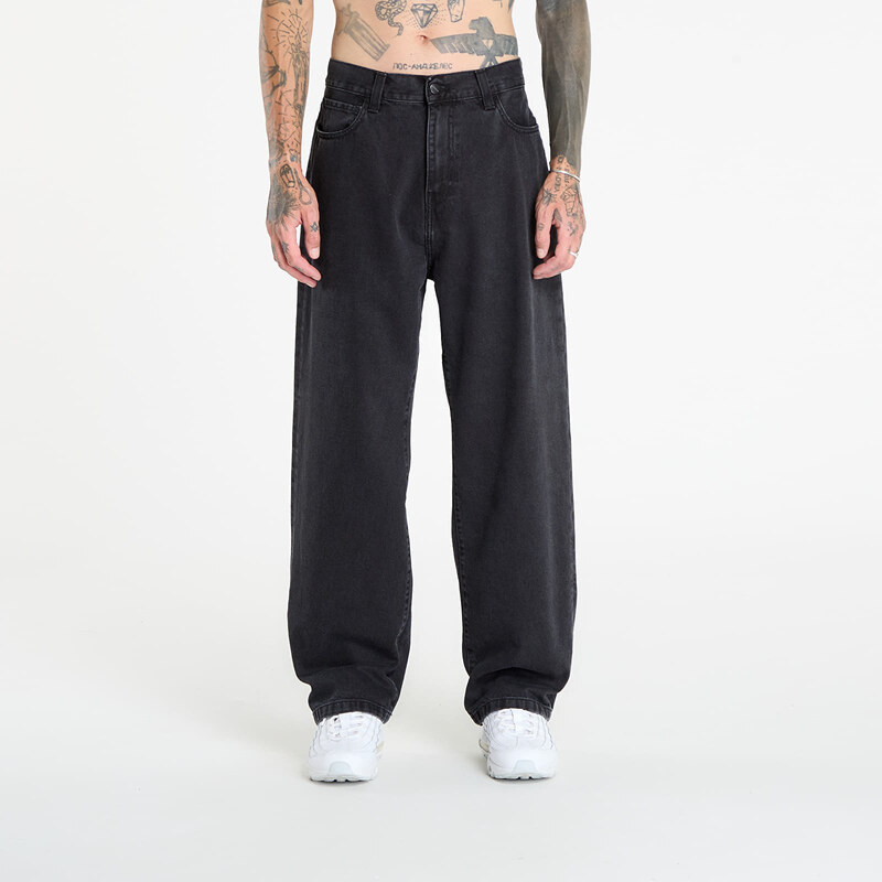 Džíny Carhartt WIP Landon Pant Black Stone Washed 38