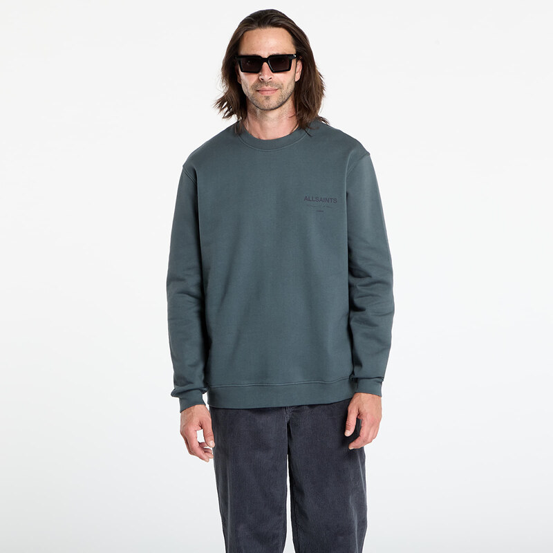 Mikina AllSaints Future Crew Sunil Blue XL