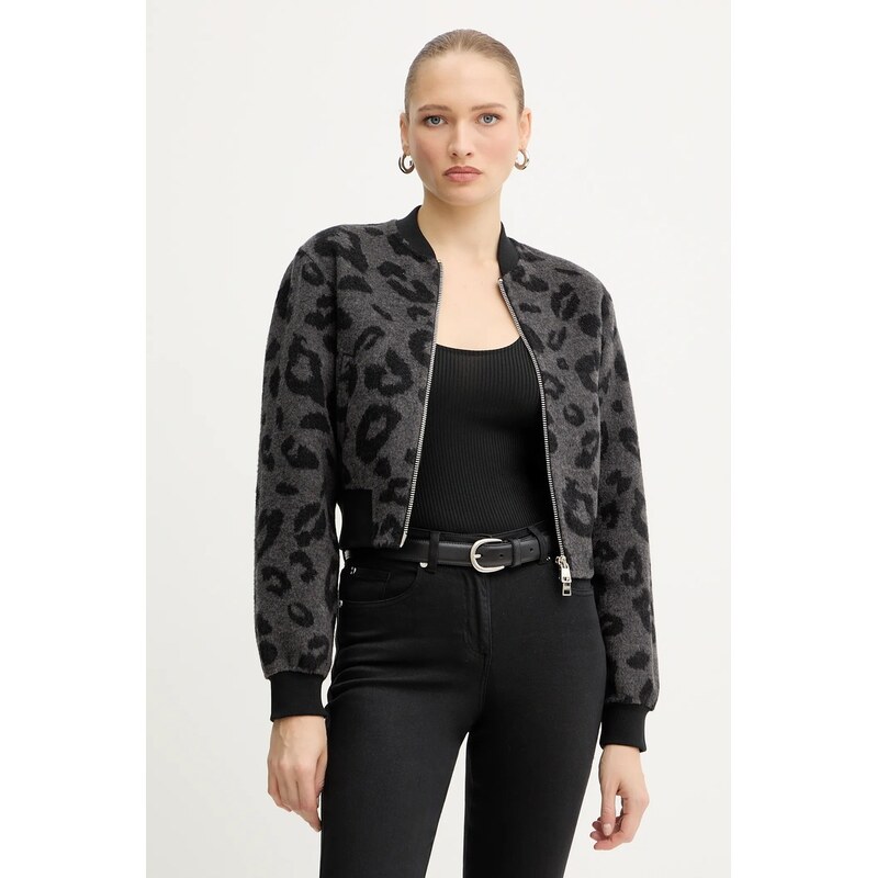 Silvian Heach Bomber bunda s příměsí vlny Silvian Heach HERRERO