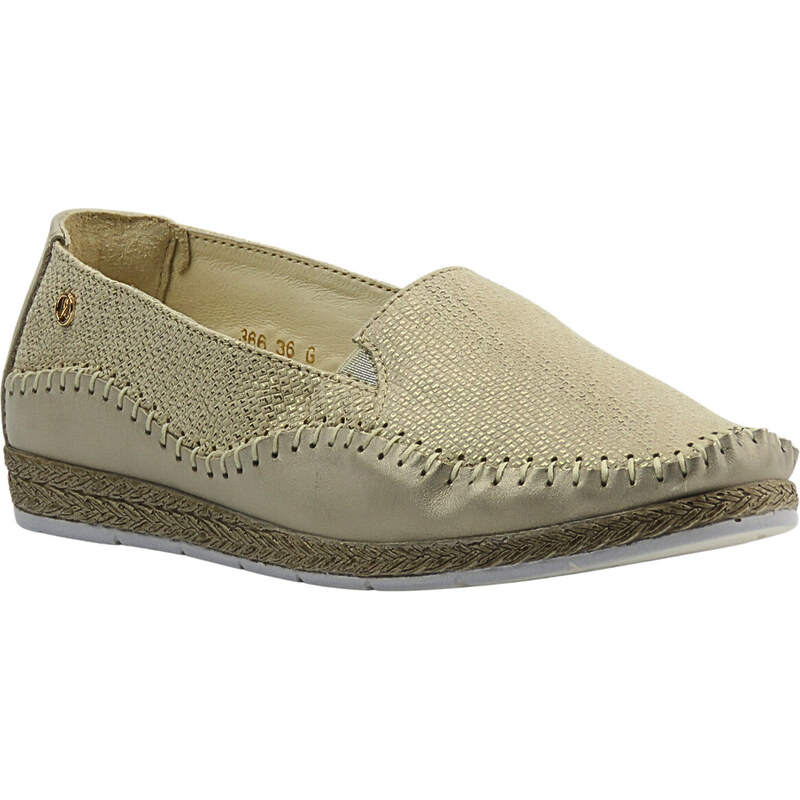 Helios Komfort Dámské polobotky zlaté Helios 366 108370078
