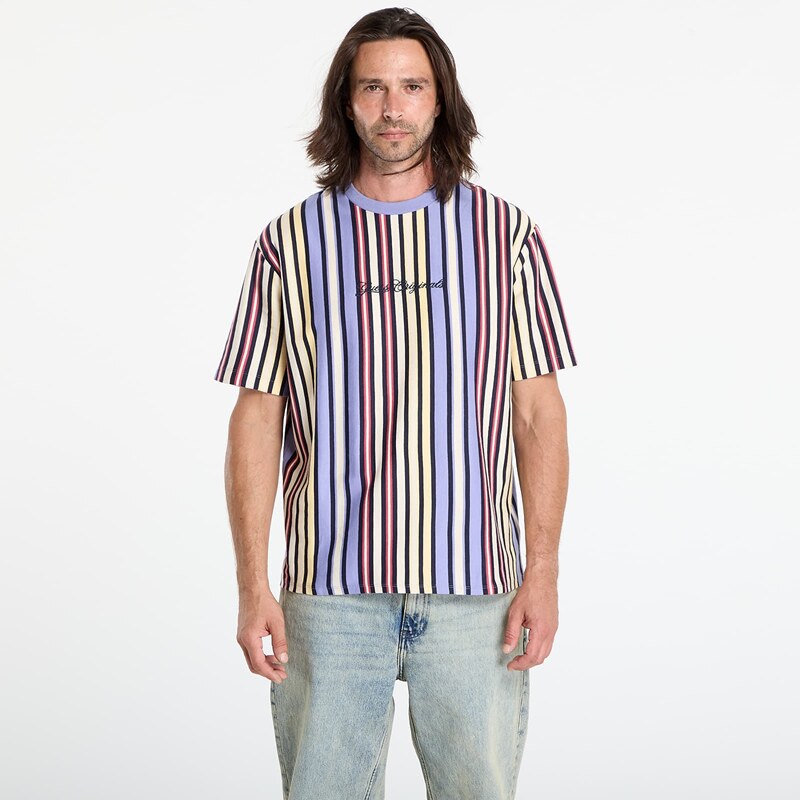Tričko Guess Originals Vertical Stripe Tee Multicolor L