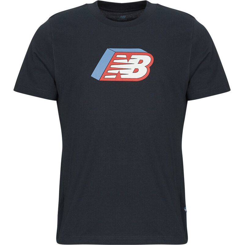 New Balance Trička s krátkým rukávem CUBED LOGO T-SHIRT