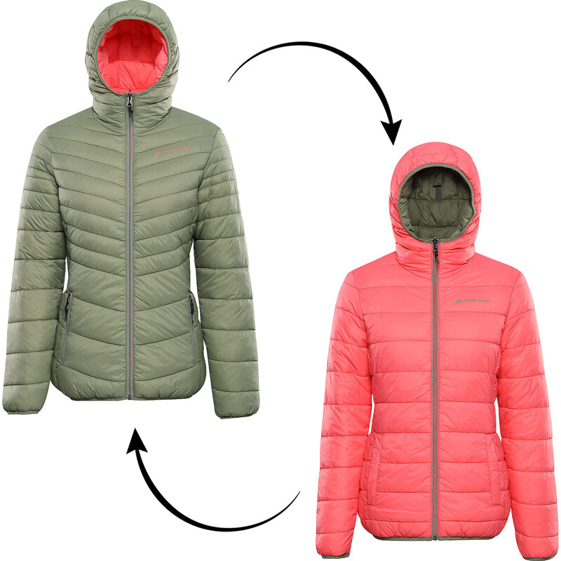 ALPINE PRO - EROMA DÁMSKÁ OBOUSTRANNÁ BUNDA HI-THERM