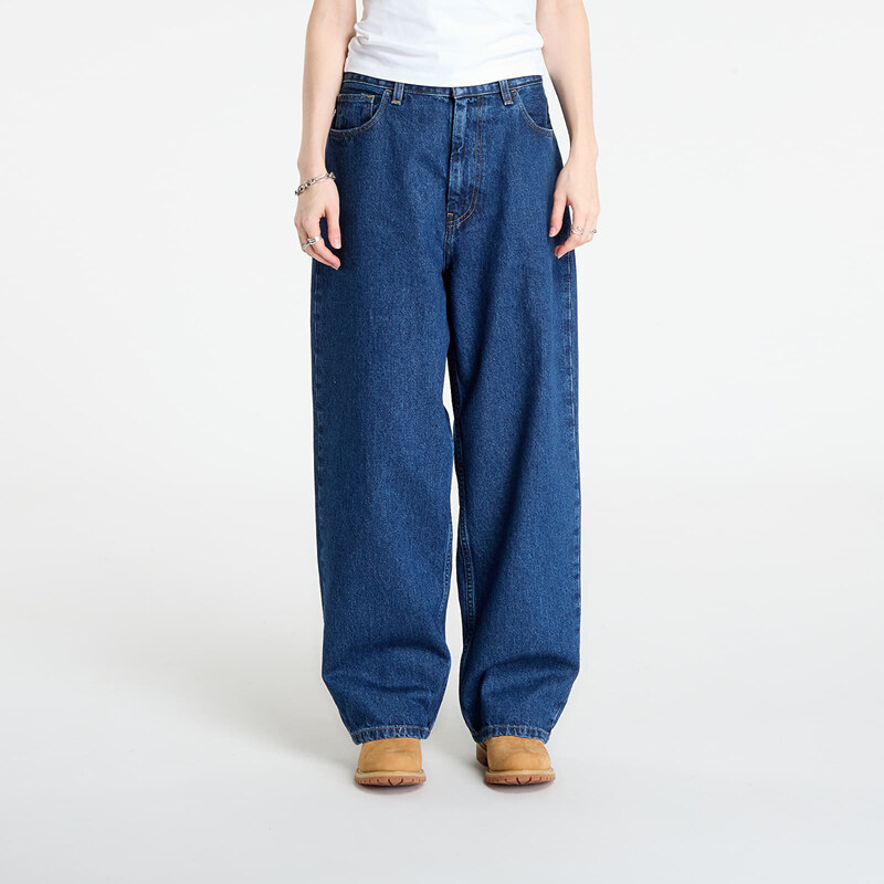 Džíny Carhartt WIP W Brandon Pant Blue Stone Washed S
