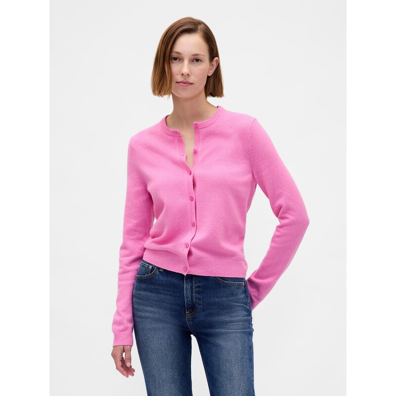 GAP Crop Cardigan CashSoft