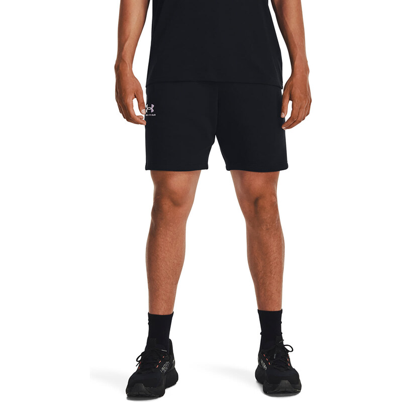 Šortky Under Armour Essential Fleece Shorts Black L