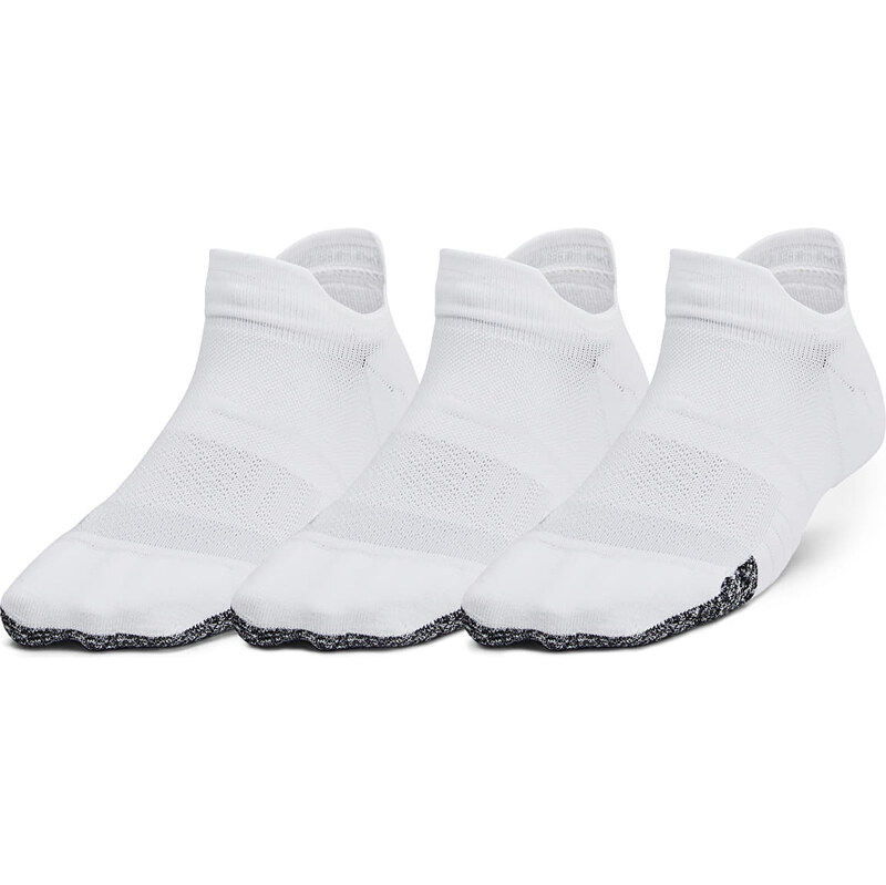 Ponožky Under Armour Womens Breathe 3-Pack Ns Tab White