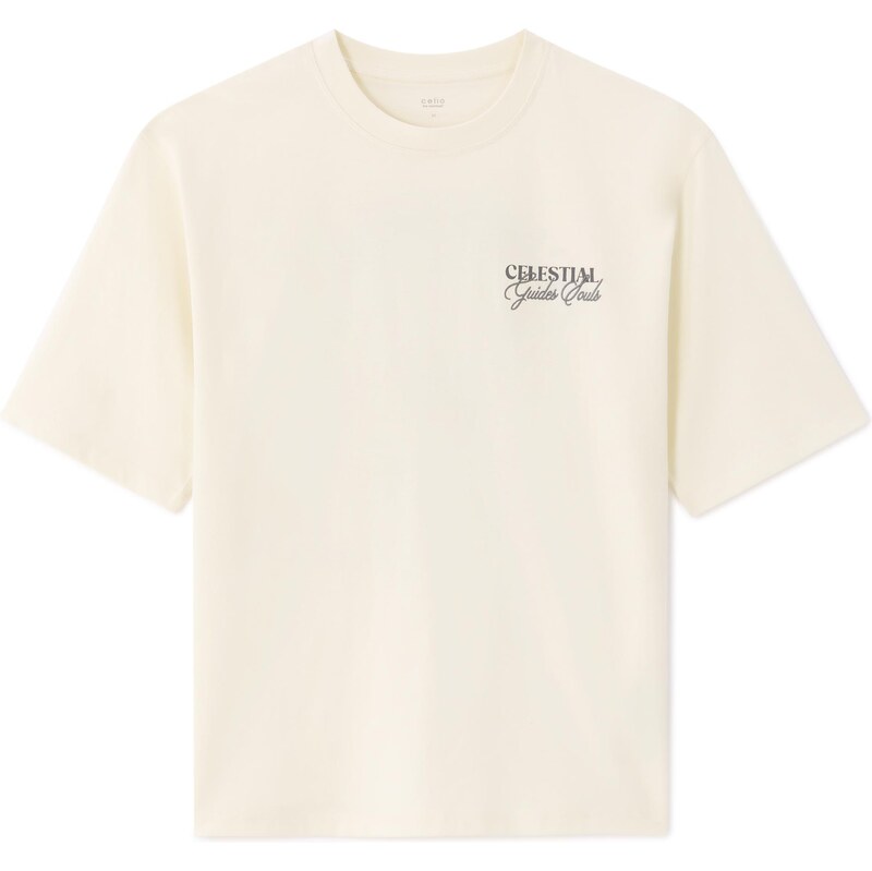 Celio Tričko Mesoleil oversize - Pánské