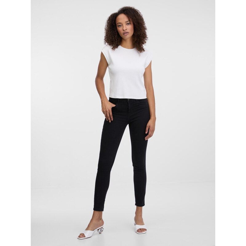 Černé dámské skinny fit džíny ORSAY - Dámské