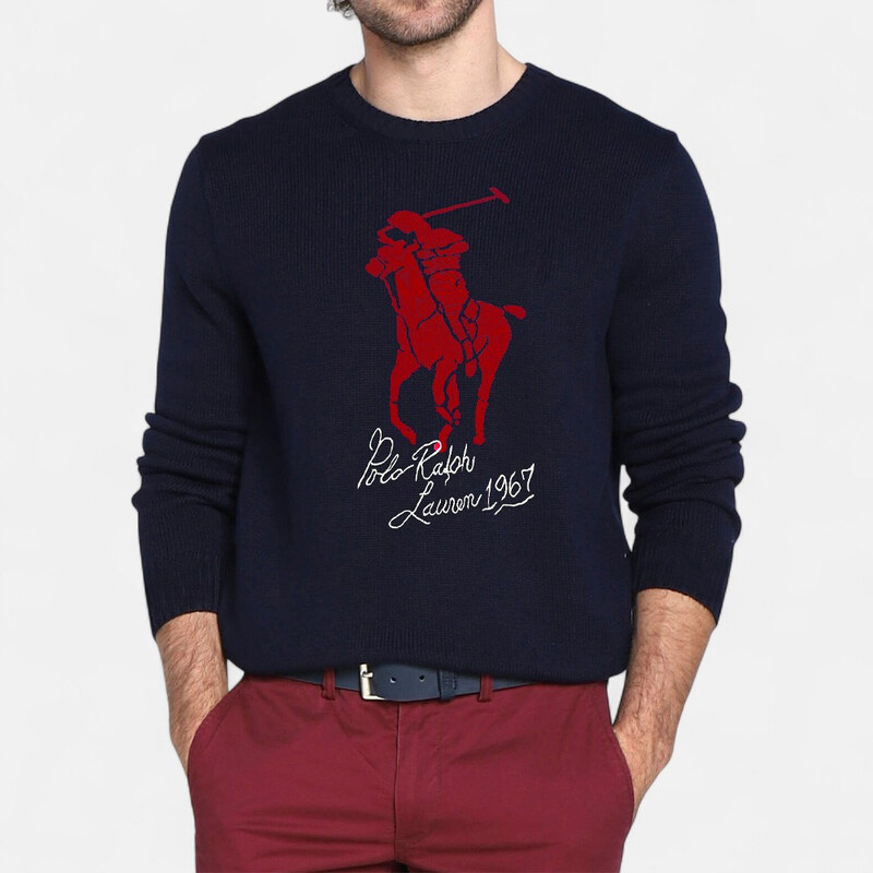 Modrý svetr Ralph Lauren M56342