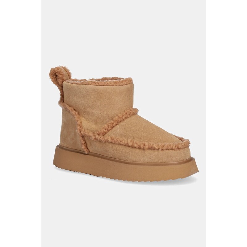 Inuikii Semišové sněhule Inuikii Shearling Micro
