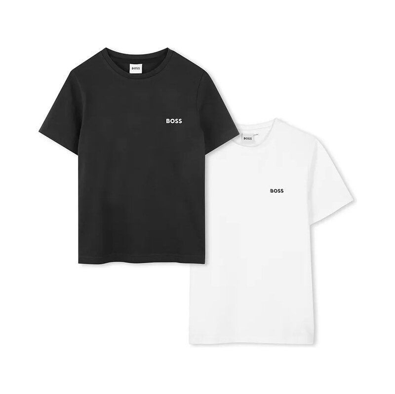 BOSS tričko dětské bavlněné 2-pack