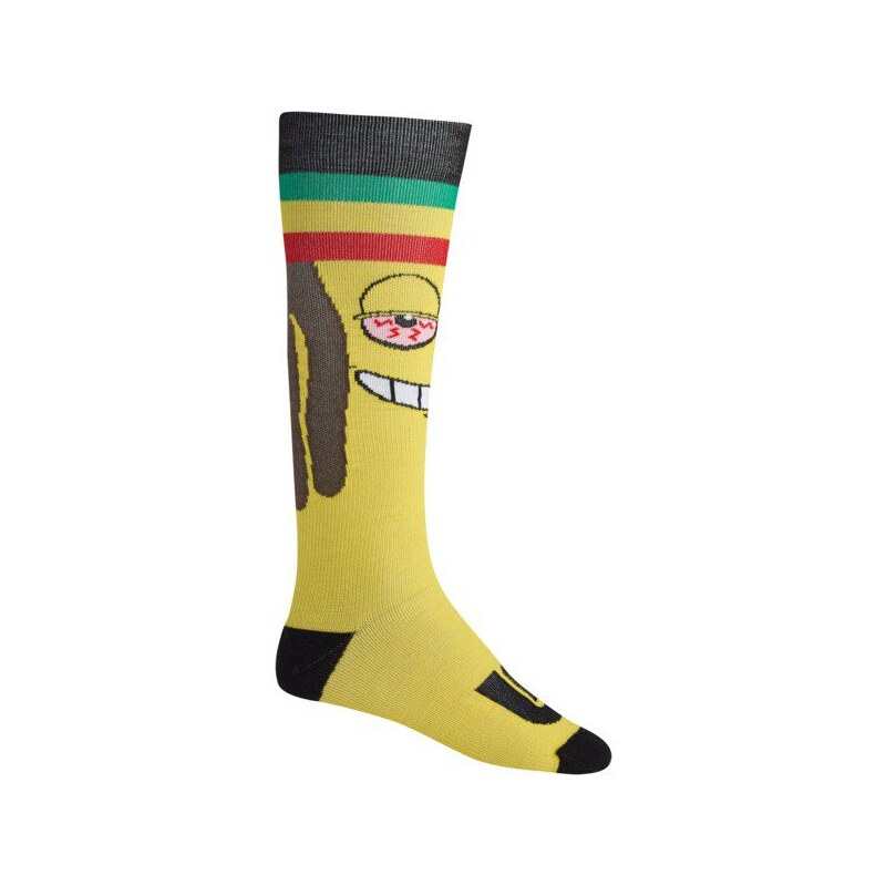 Ponožky Burton Super party sock RAS banana M