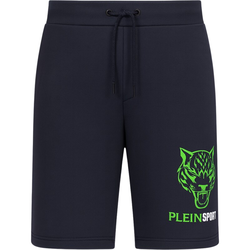 PLEIN SPORT Tiger Blue kraťasy
