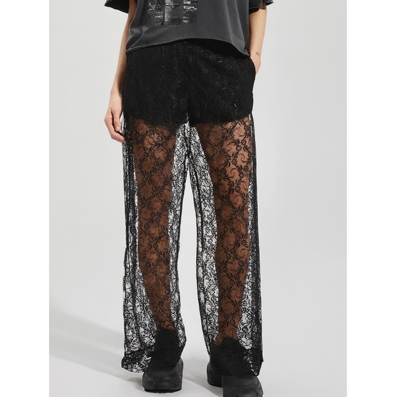 #VDR Lace Black kalhoty 108185359