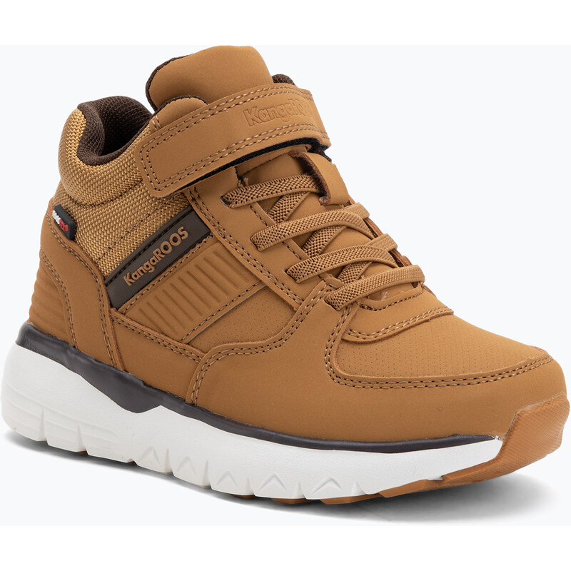 Dětské boty KangaROOS K-TS Caspo EV RTX tan/dark brown
