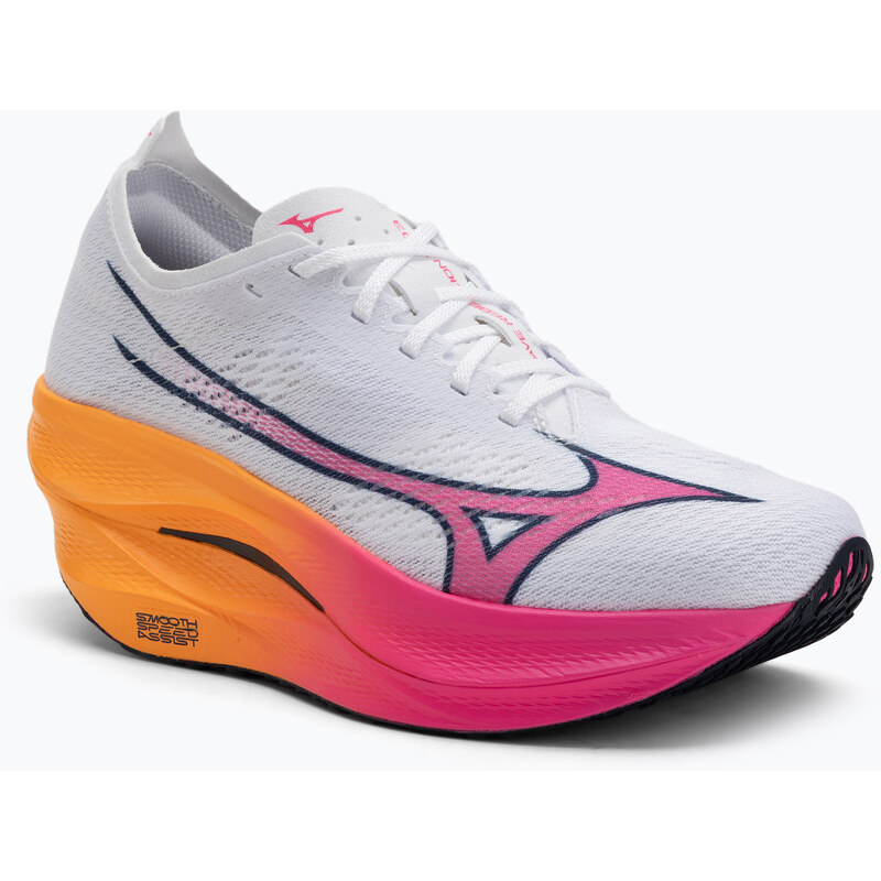 Běžecké boty Mizuno Wave Rebellion Pro 3 white/pink tetra/tang