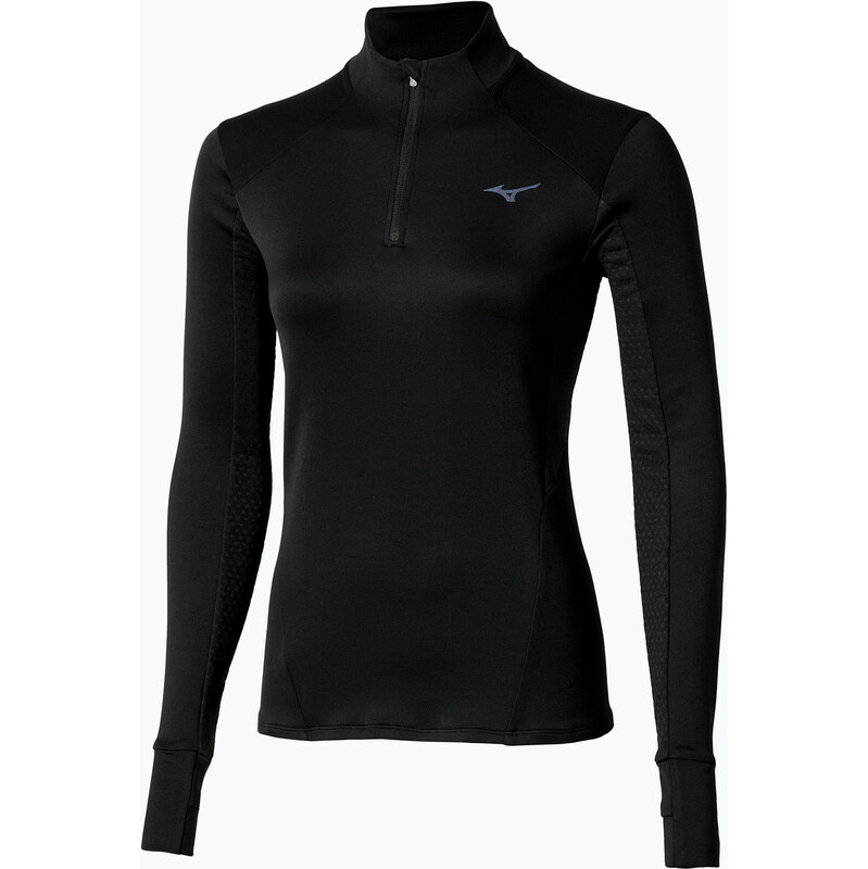 Dámská běžecká mikina Mizuno Active Warm Half Zip black