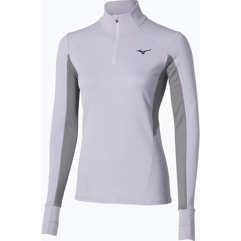 Dámská běžecká mikina Mizuno Active Warm Half Zip icelandic blue