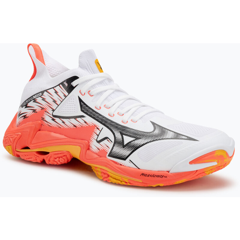Volejbalové boty Mizuno Wave Lightning Neo 3 white/fiery coral 2