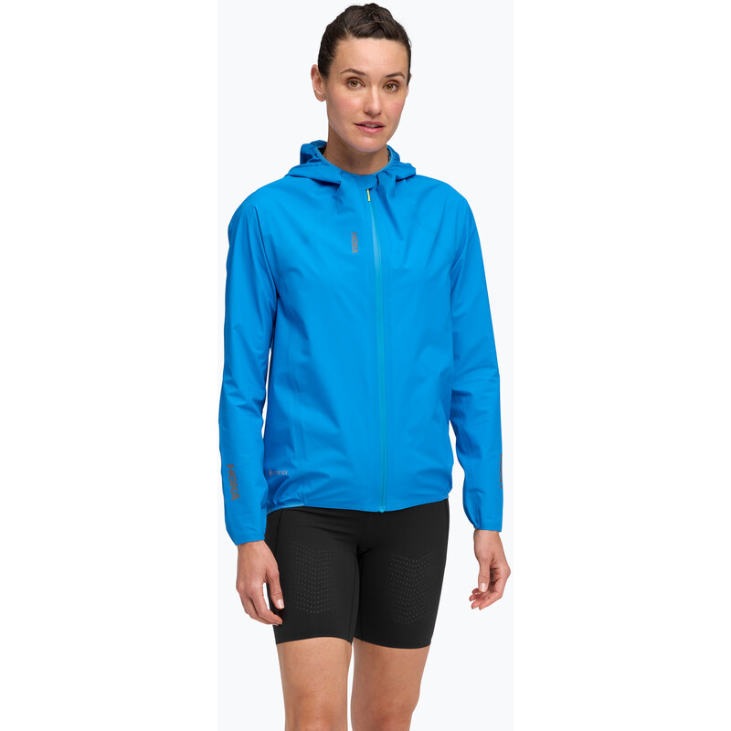 Dámská běžecká bunda HOKA Skybreeze Waterproof GTX hoka blue