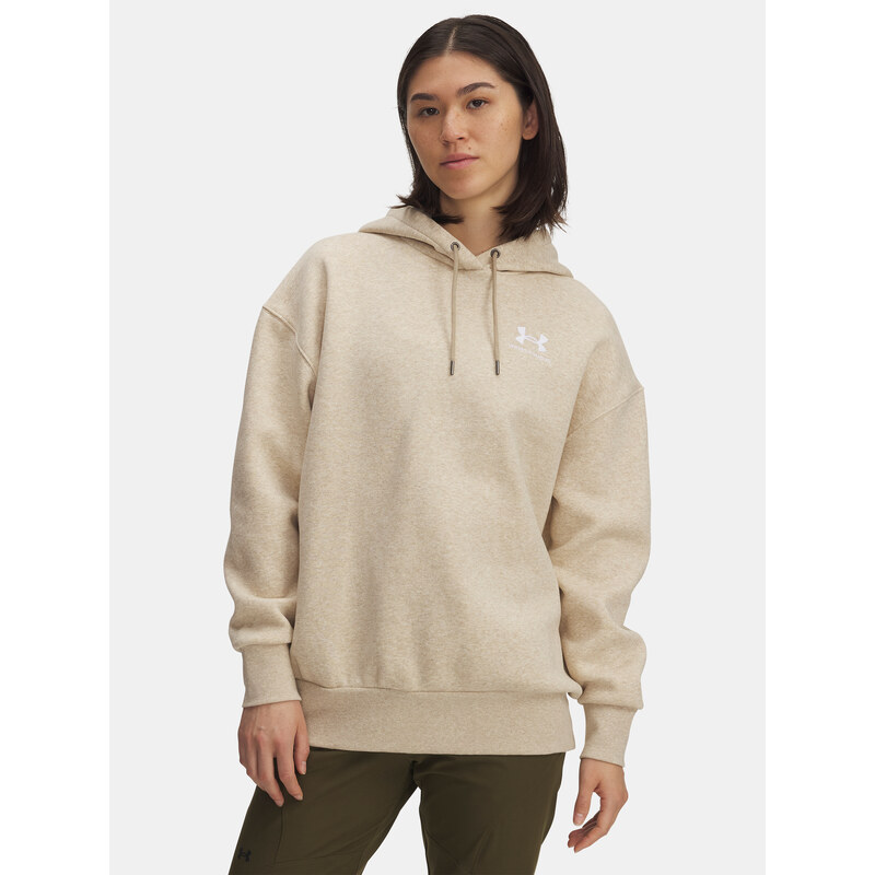 Dámská mMikina Under Armour UA Icon Fleece OS Hoodie-BRN -