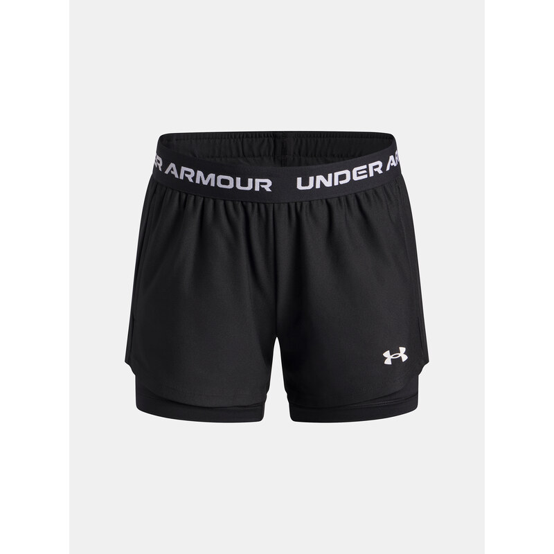 Dívčí kraťasy Under Armour UA Tech Play Up 2n1 Short-BLK - Holky