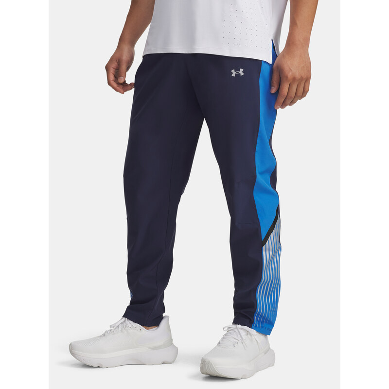 Pánské sportovní kalhoty Under Armour UA Velociti Storm Pant-BLU