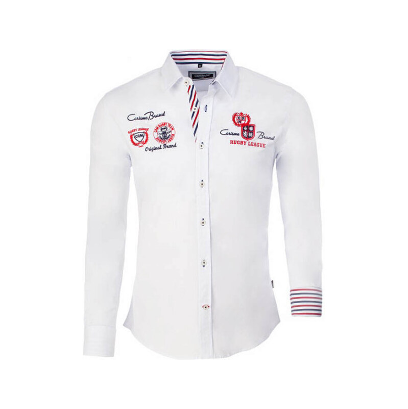 CARISMA košile pánská 8004 dlouhý rukáv slim fit