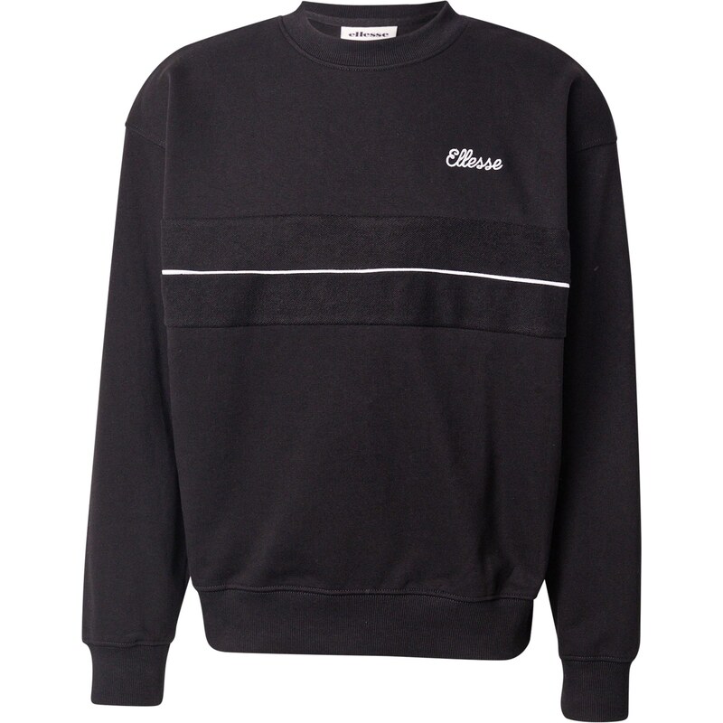 ELLESSE Mikina černá / bílá