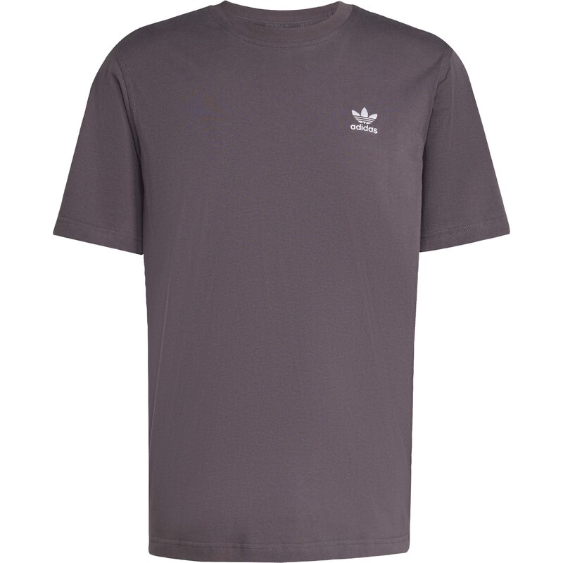 ADIDAS ORIGINALS Tričko Trefoil Essentials šedá / bílá
